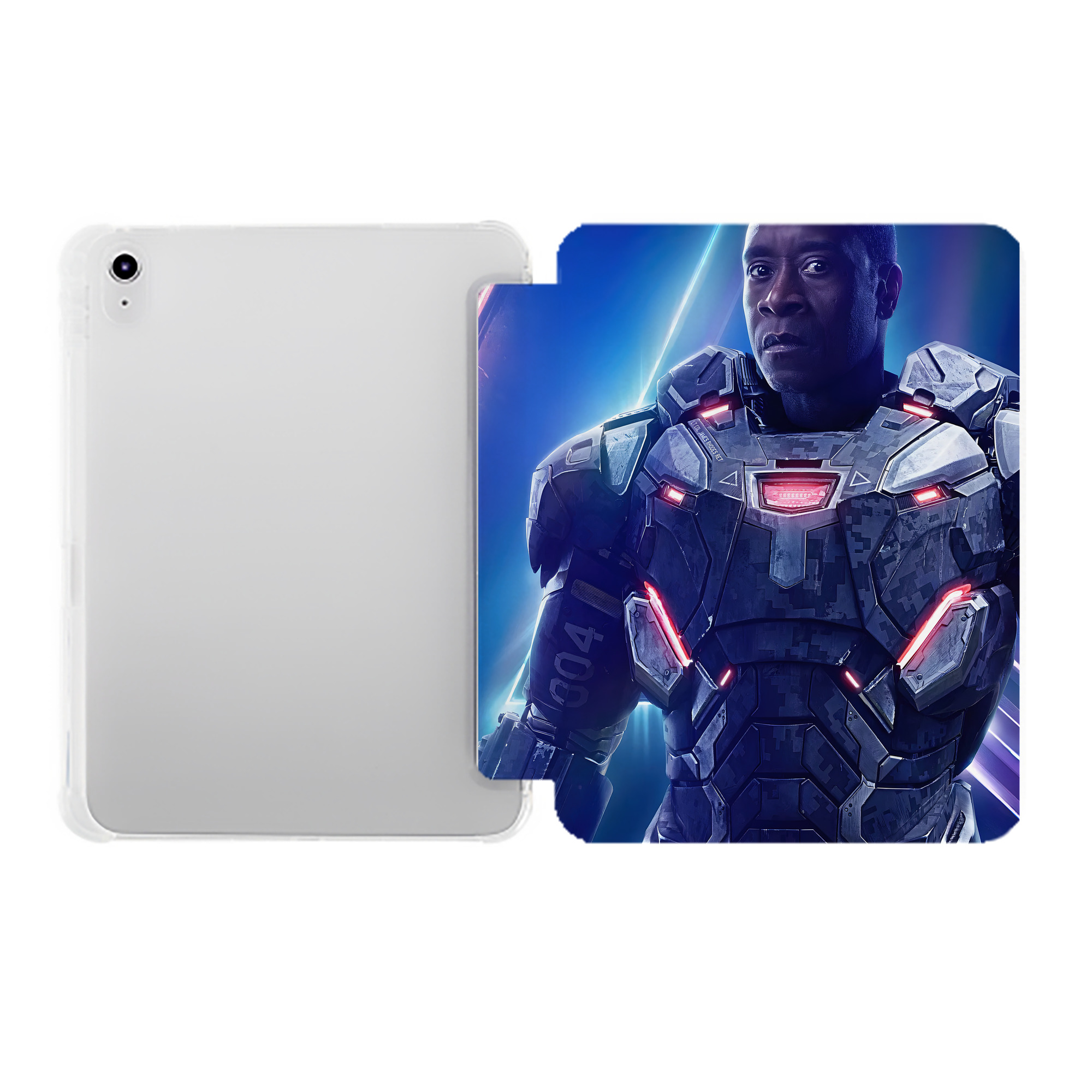 （画像用） アベンジャーズ The Avengers IPad ケース ペン収納付き 三つ折りスタンド PUレザー×シリコン 対応機種9.5/10.5/10.9インチ